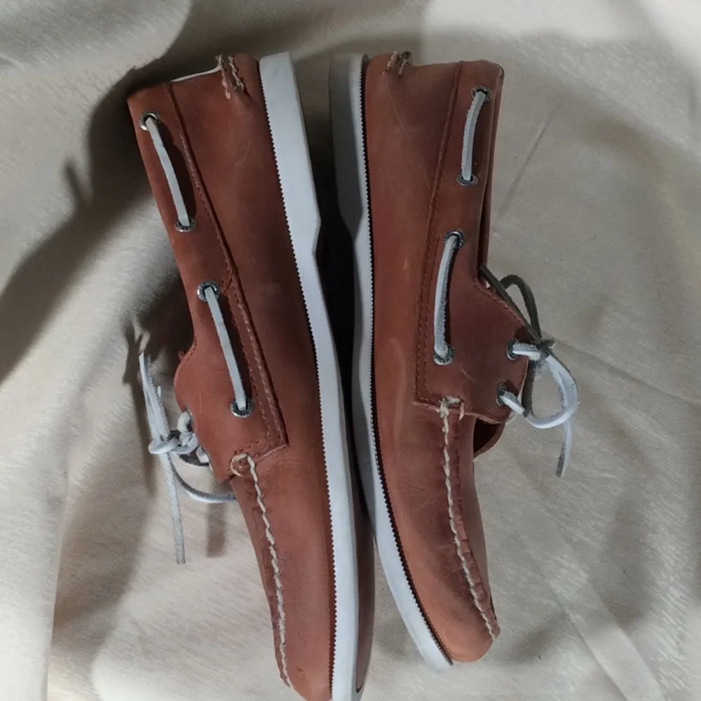 Sperry Top Sider 2 Eye Leather Upper-Size 11M